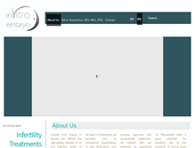 Tablet Screenshot of invitroembryo.com